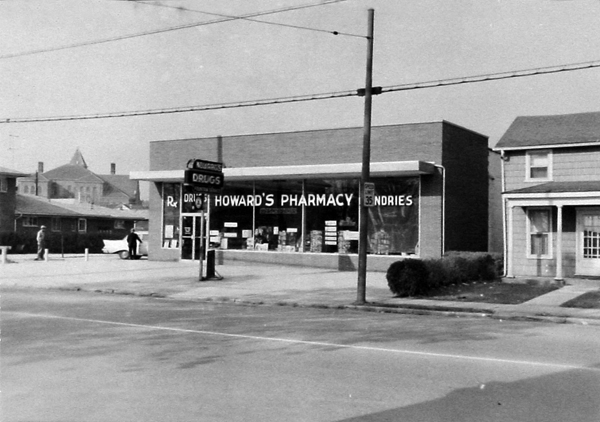 Howard Pharmacy, Valley St. 1957